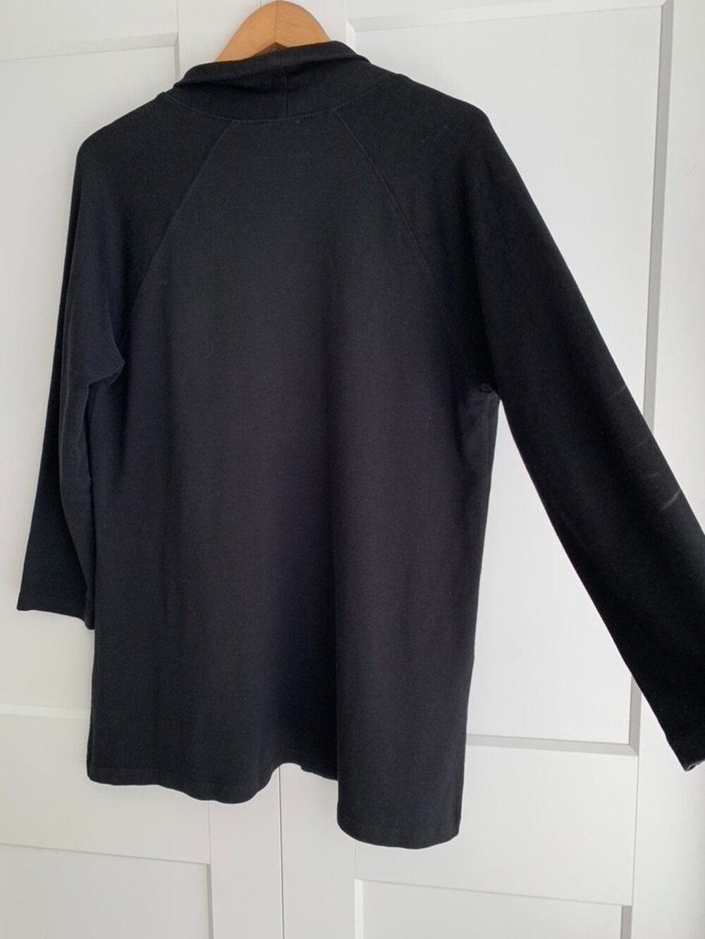 Eileen Fisher Open Front Tercel organic Cotton Cardigan Size SP - Picture 5 of 10